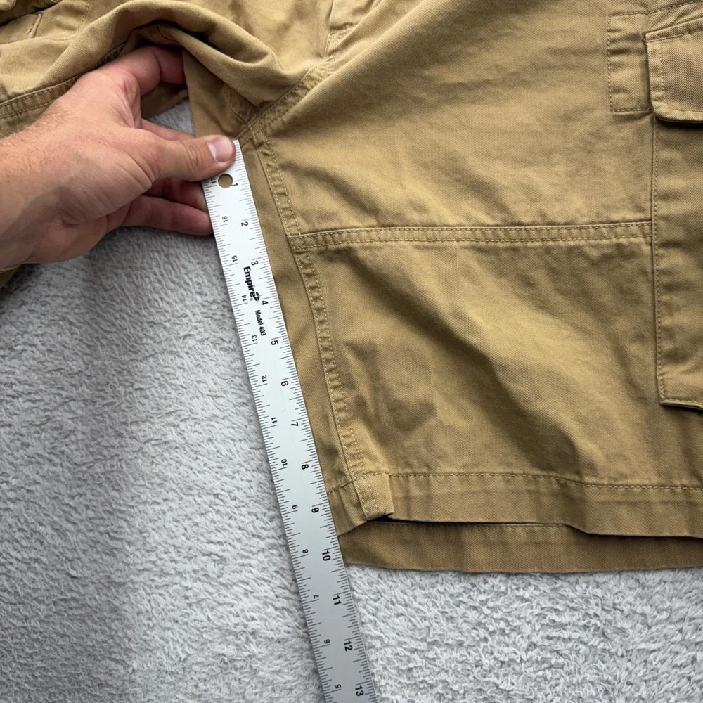 Polo Ralph Lauren Mens 34 Relaxed Fit Cargo Shorts Tan Khaki Cotton